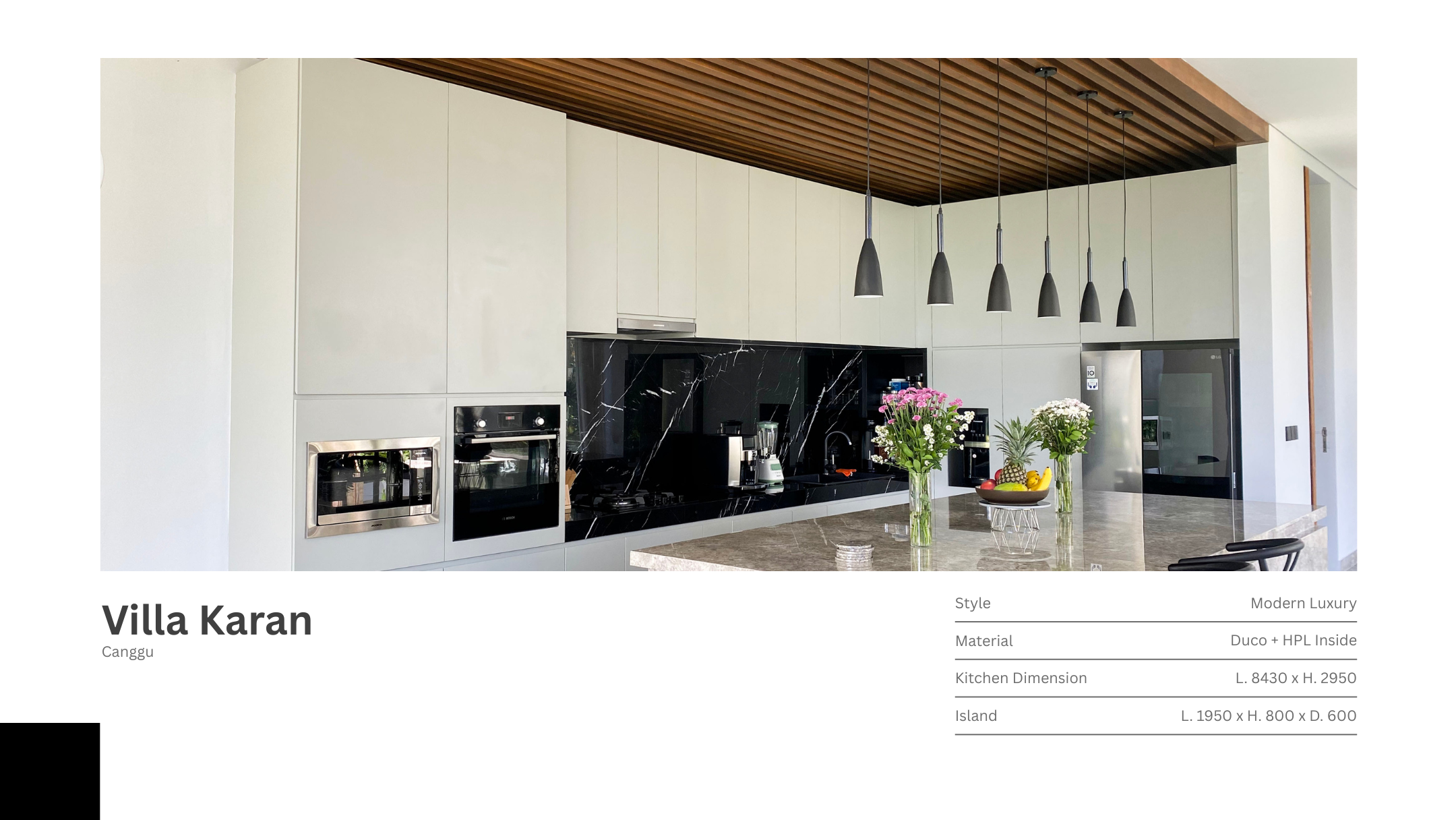 Kitchen Set Bali