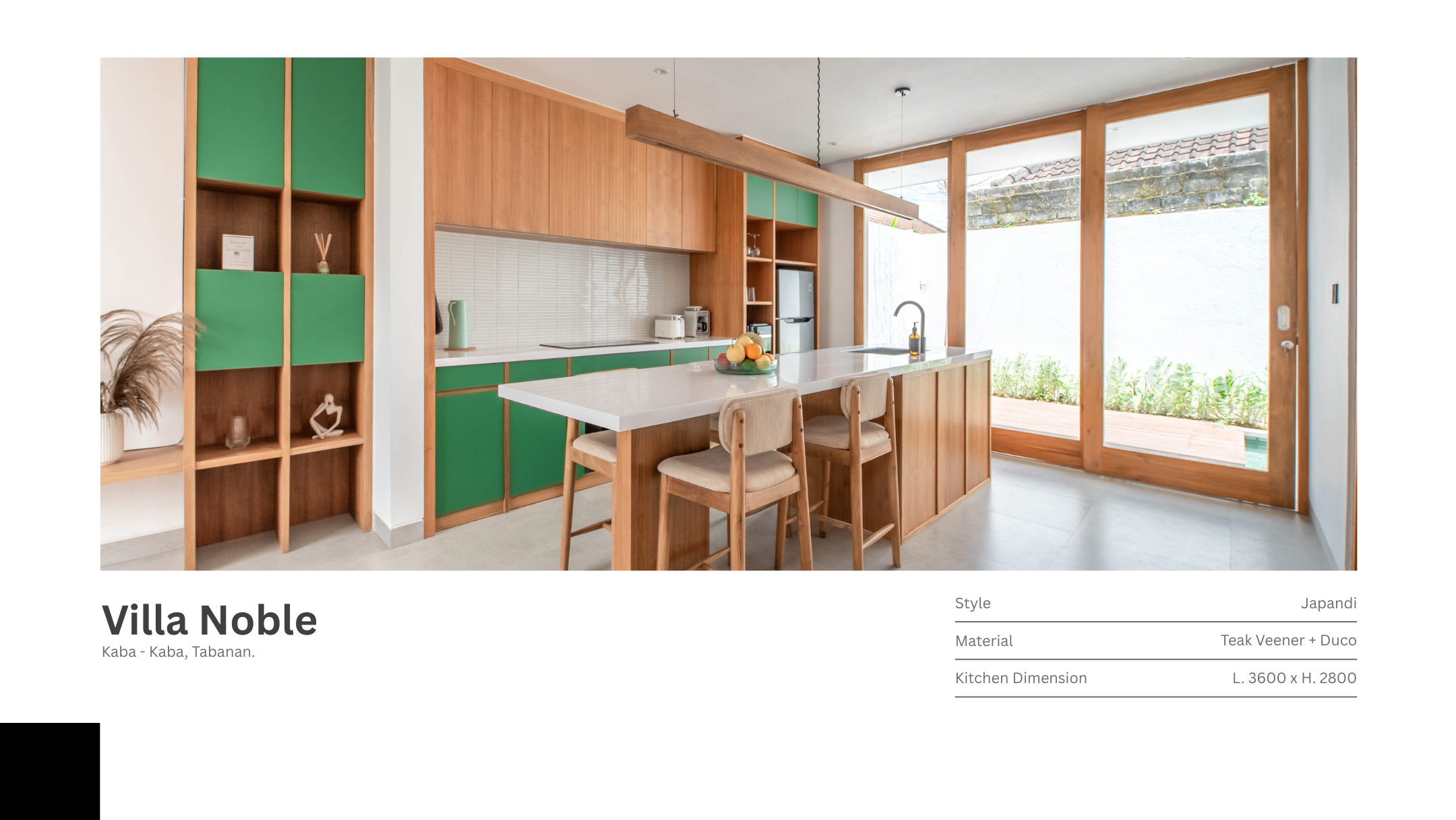 Kitchen Set Bali